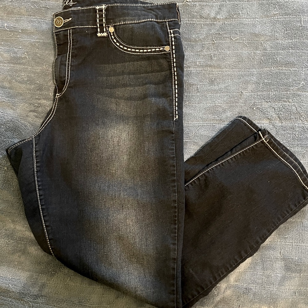 Maurice’s | Dark Wash Skinny Jeans | Size Womens 22 Short